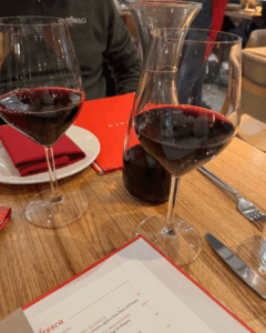 Menu page from La Pizza & La Pasta at Eataly Flatiron